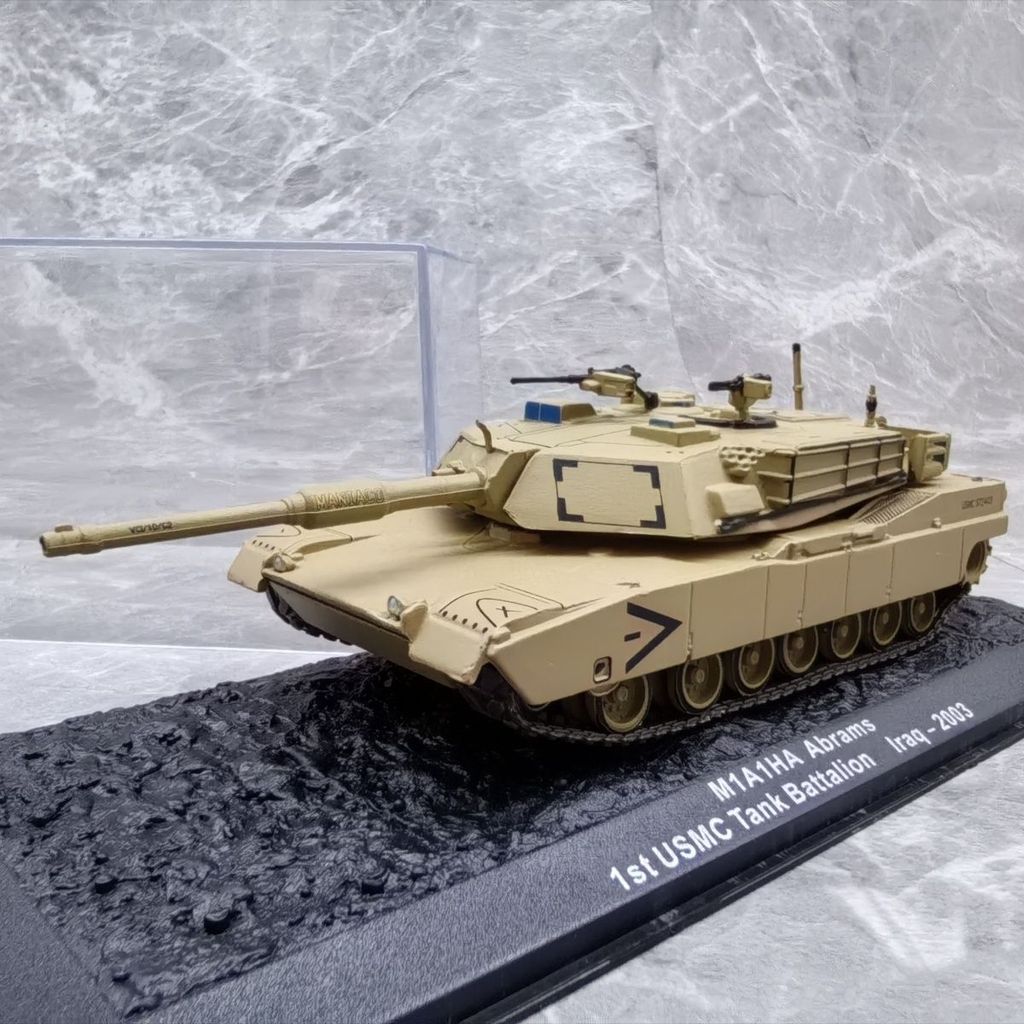 IXO 1/72 American M1A1HA Tank 2003 ถังผลิตภัณฑ์สําเร็จรูปรุ่นความยาวเต็ม 14 ซม. 6 #