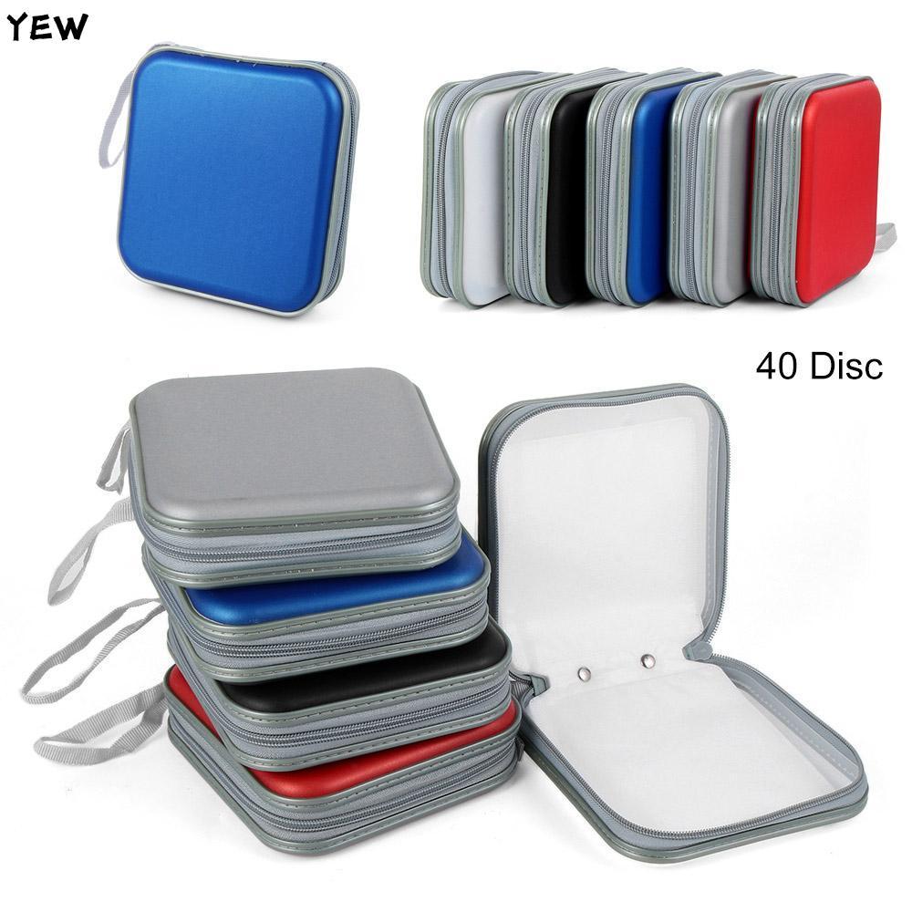 YEW 40 Disc CD DVD Portable Holder Hard Box Double-side