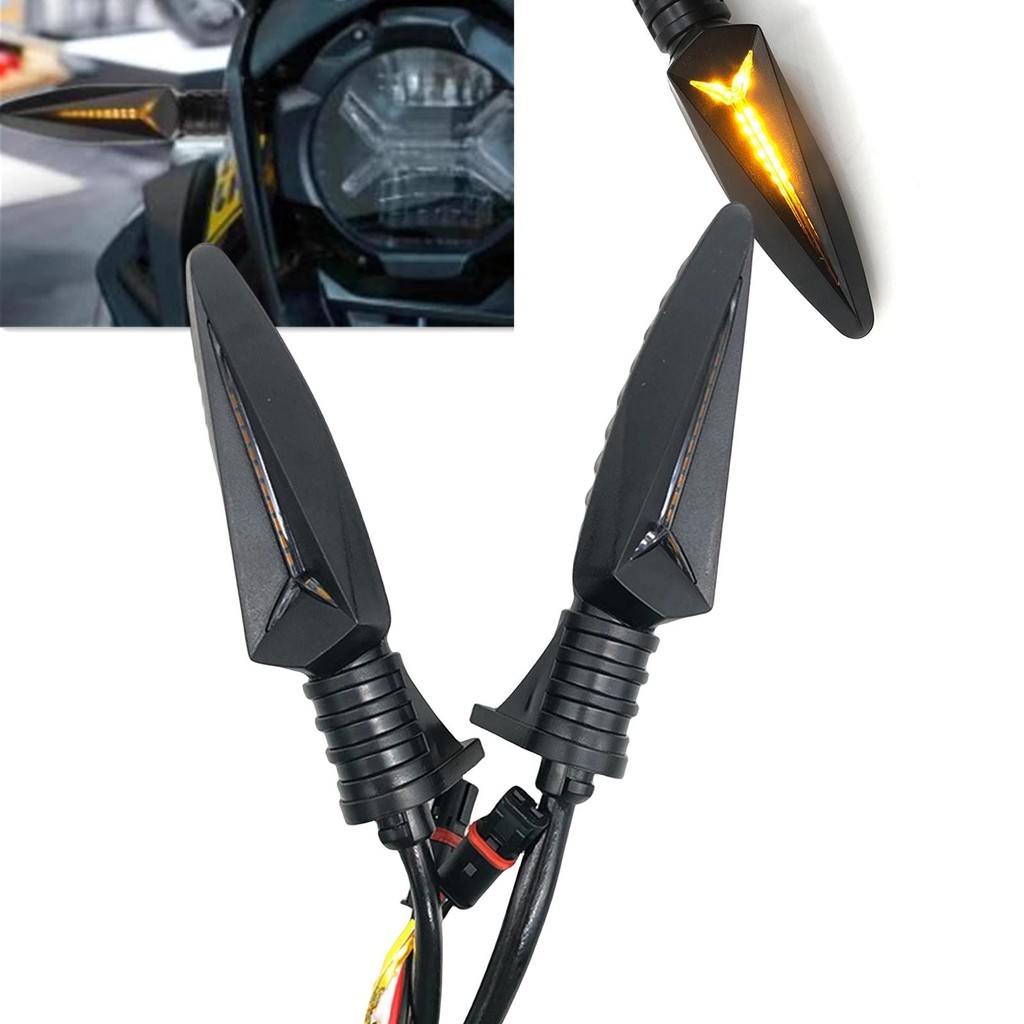 รถจักรยานยนต์ไฟเลี้ยวหน้าไฟเบรคสําหรับ BMW R1250GS R1200GS F750GS F850GS 2013-2023