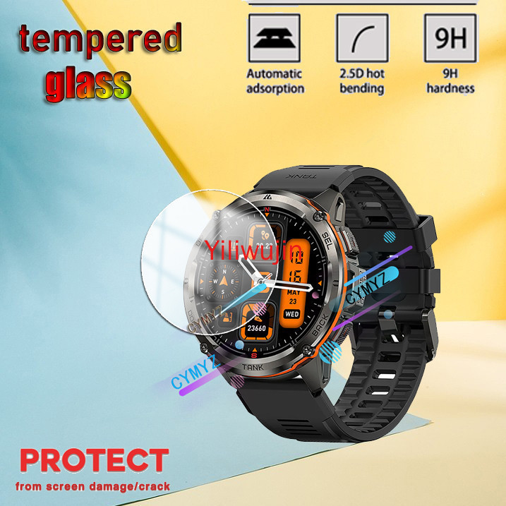 Kospet TANK T2 / T3 Ultra ตัวป้องกันหน้าจอ 9H กระจกนิรภัยป้องกันหน้าจอ KOSPET TANK T2 ตัวป้องกันหน้า