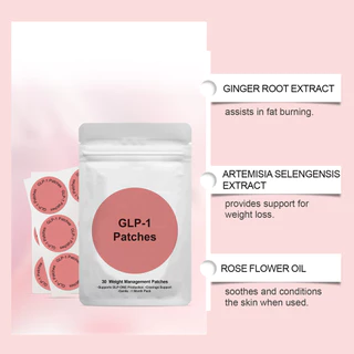 AMZ แผ่นแปะ GLP-1 ธรรมชาติ 30 แผ่น แผ่น แปะ ควบคุม น้ำหนักลด จัดการน้ำหนัก เร่งเผาผลาญ