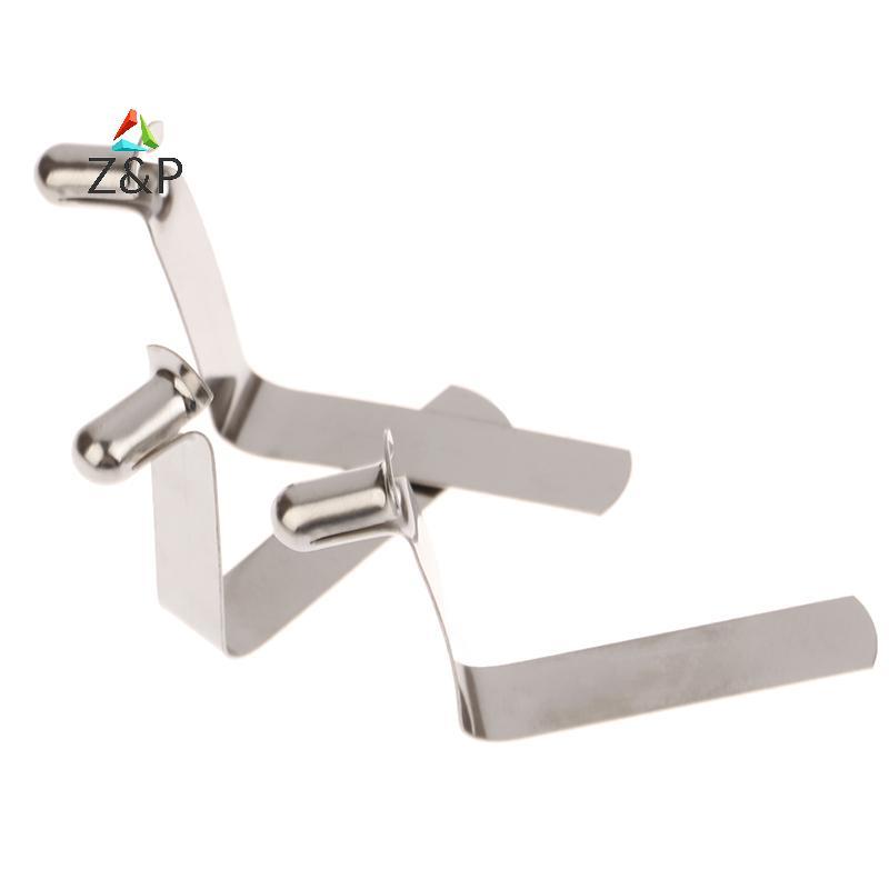 Z & P 10pcs ฤดูใบไม้ผลิคลิป Ling Tube Pin Push คลิปสําหรับเต็นท์ POLE Kayak Paddle 6 มม.สําหรับเต็นท