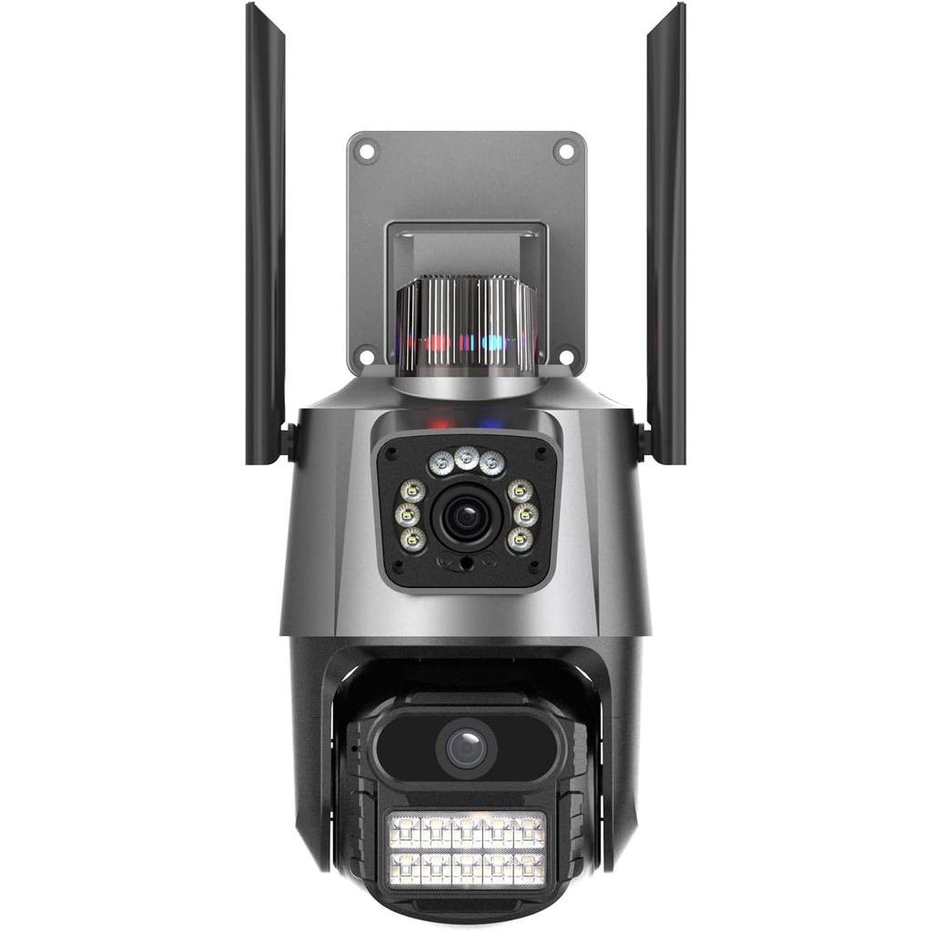 ICSEE กล้อง WIFI Security 3K 6MP Dual เลนส์ไร้สาย PTZ กันน้ํา Human Detection กล้องวงจรปิดพร้อมคําเต