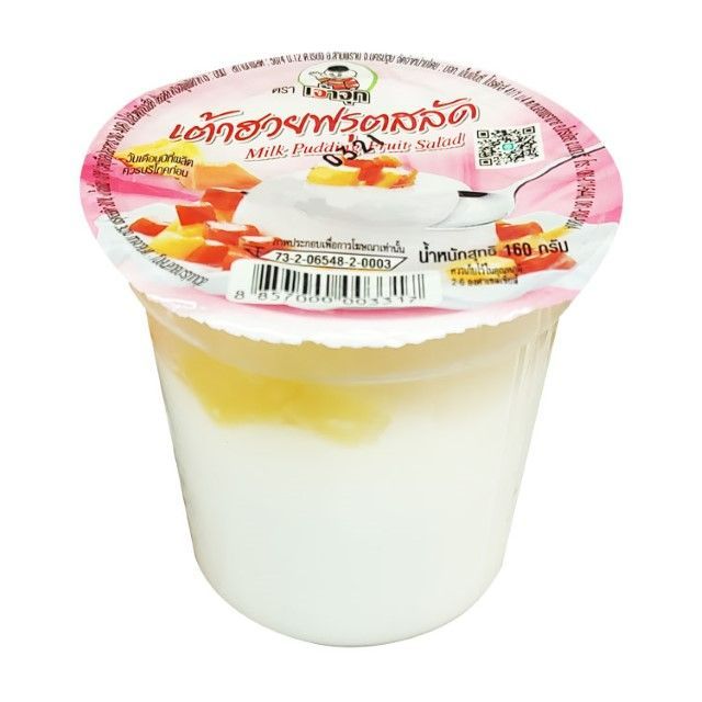 เจ้าจุก เต้าฮวยฟรุตสลัด Jao Juk Fruit Salad Tofu Pudding 150g.