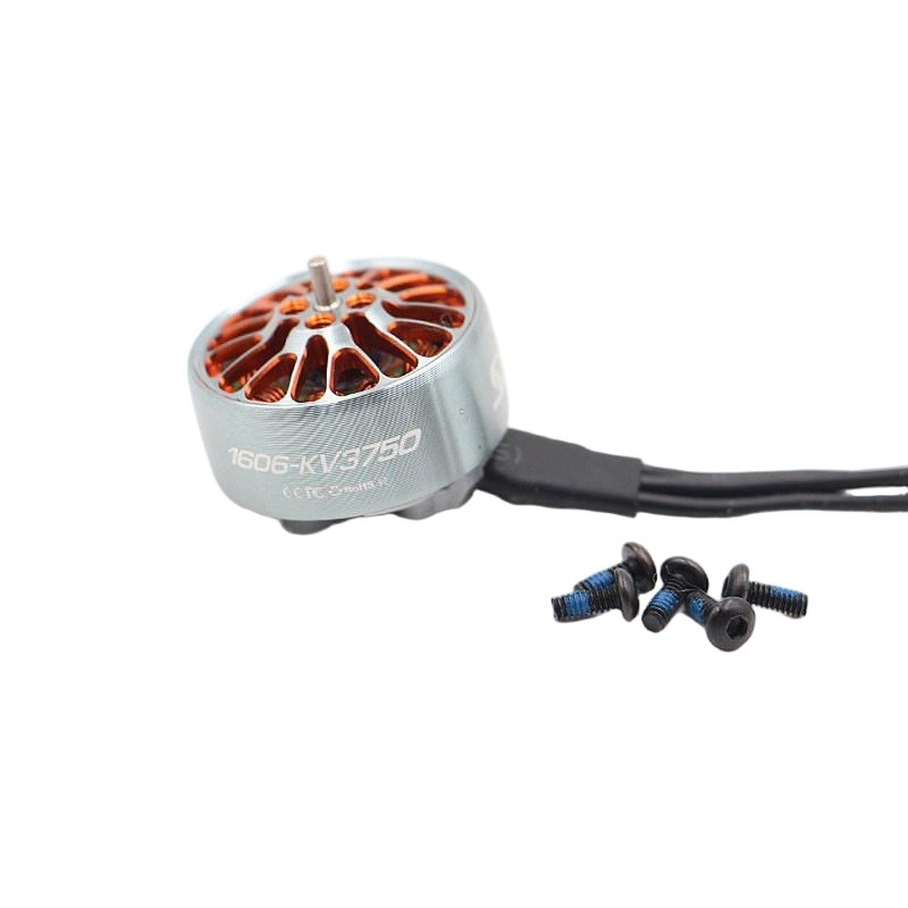 1606 3750KV มอเตอร์ไร้แปรง 3-4S LiPo 21.52A 315.8W สําหรับ 3-4 นิ้ว FPV Racing Drone 9N12P 1.5 มม.เพ