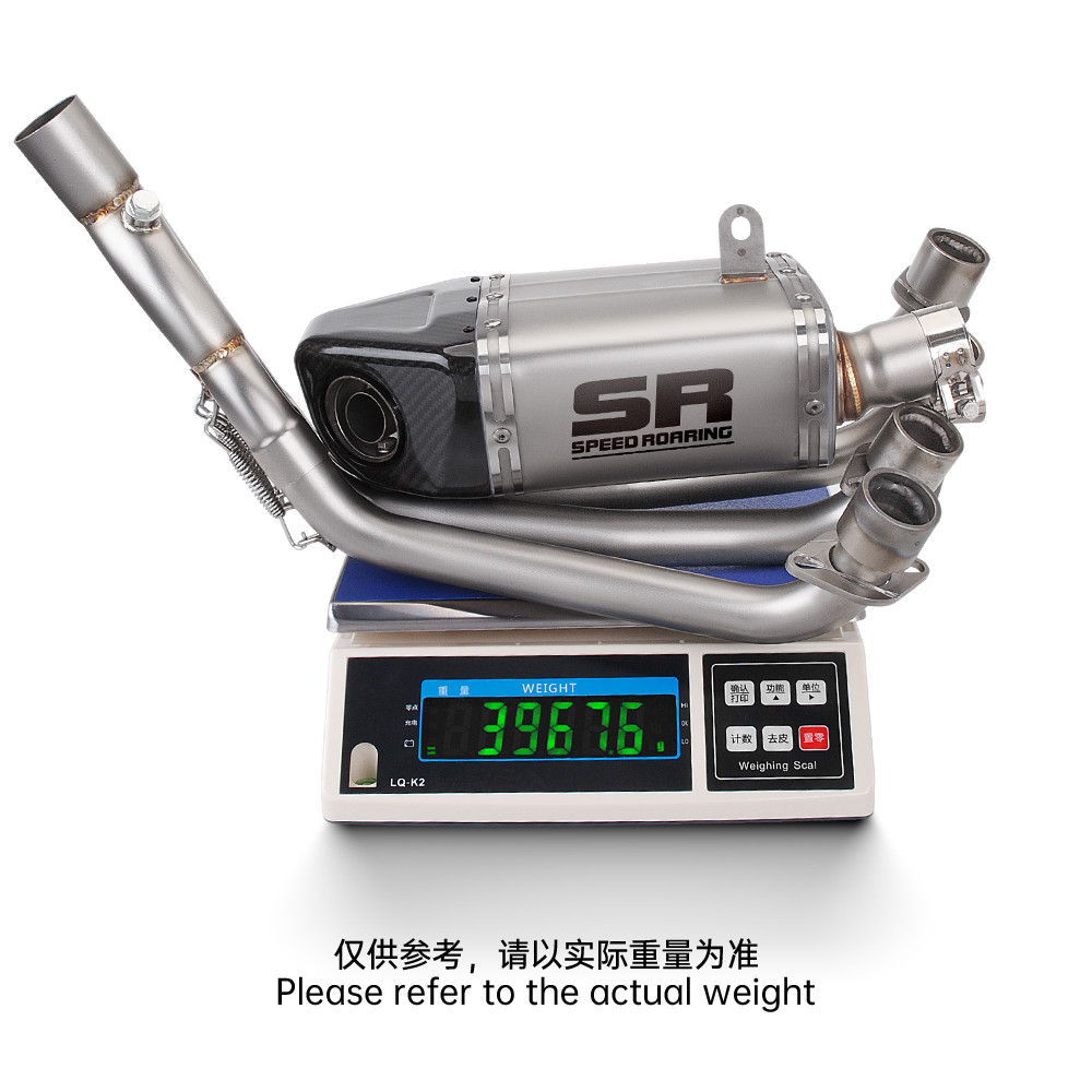 สําหรับ CBR650F CBR650 ไอเสียเต็มระบบรถจักรยานยนต์ท่อไอเสียด้านหน้าท่อดัดแปลงสแตนเลสหลอด CB650F CBR6