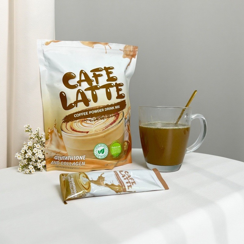 Cafe Latte Glutathione Collagen Coffee Power For Los WeightAL9+280/