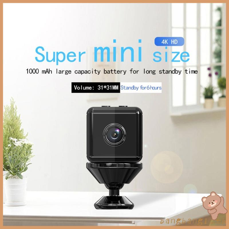 Bangb X6D Monitor เว็บแคมเฝ้าระวัง 1080P กล้อง DV ทางอากาศรองรับการตรวจจับการเคลื่อนไหว