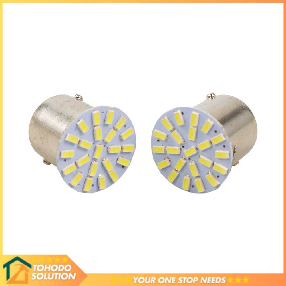 ไฟถอยหลังรถยนต์ LED 1156 BA15S SMD 3014 2 ชิ้น
