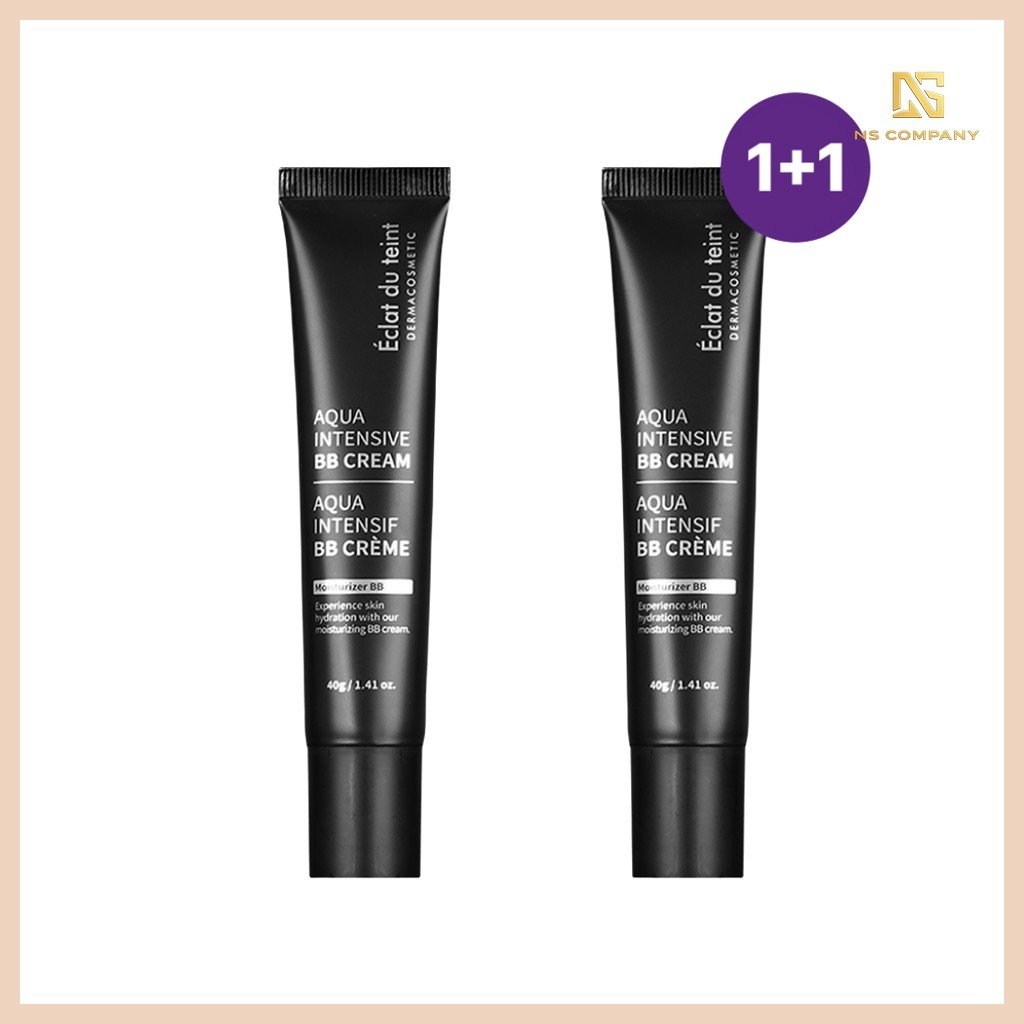 Aqua Intensive BB Cream 40g x2 Korean BB Cream Set Eclat du Teint