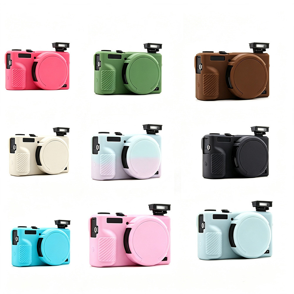 เคสซิลิโคน Soft Frame Body Case เหมาะสําหรับ Canon G7X Mark III G7X3 G7XIII