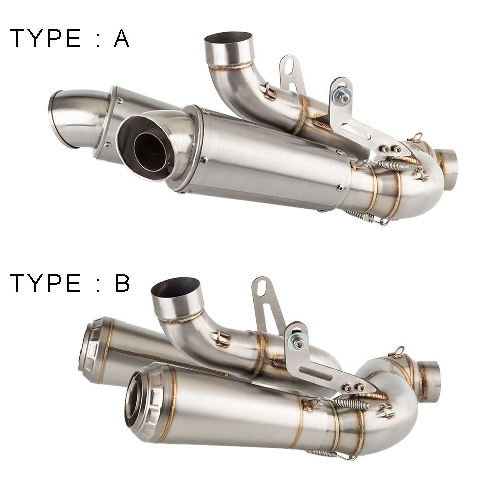 ระบบไอเสียรถจักรยานยนต์ v4 Muffler Fit สําหรับ Ducati v4 ท่อไอเสีย Panigale V4, V4S 2018-2024 Street