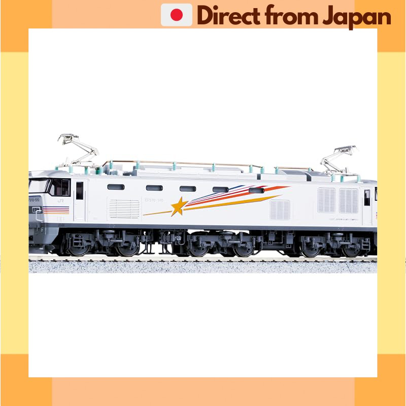 KATO HO Scale EF510 500 Cassiopeia Color Electric Locomotive Model Train 1-312