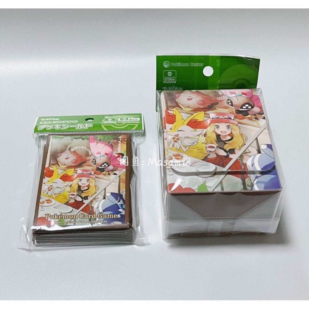 คลังสินค้าพร้อม Pokémon ptcg Serena Card Box Serena Card Holder เวอร์ชั่นญี่ปุ่น Serena Serena Card 