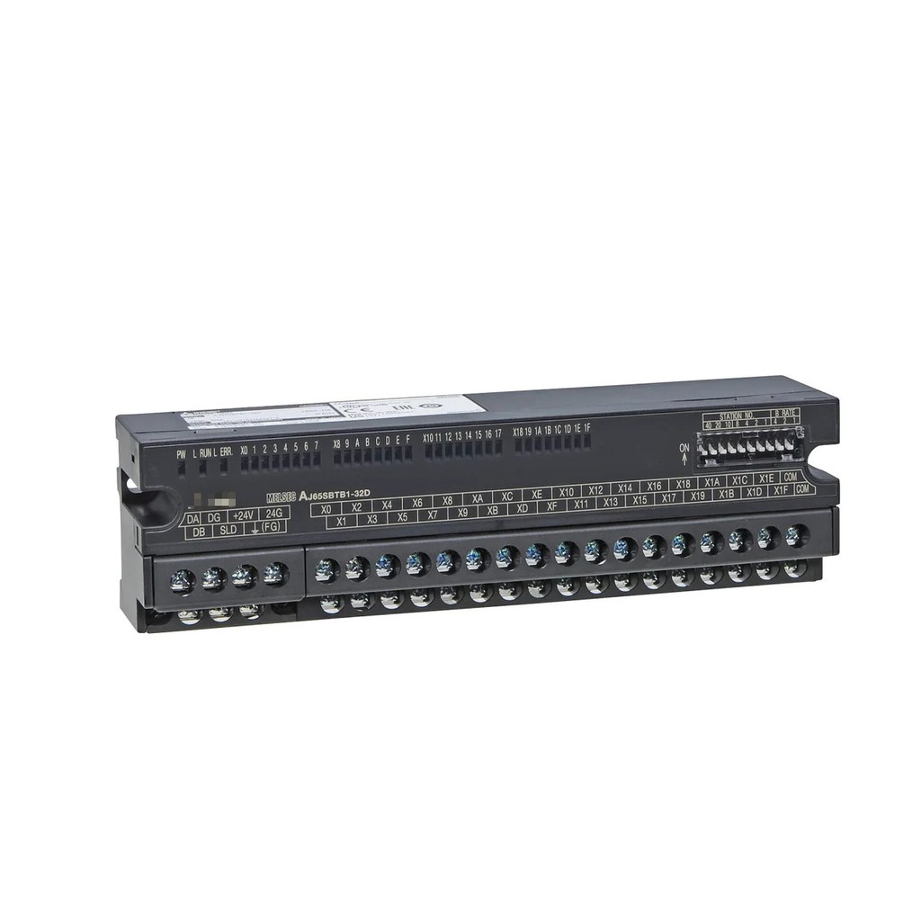 ส่วนลดคุณภาพสูง AJ65SBTB1-32D Automation CNC Machine PLC พร้อมส่วนประกอบอลูมิเนียมและพลาสติก
