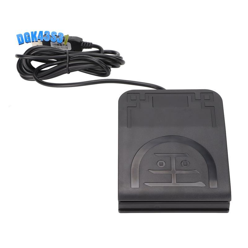 dgk43s31Foot Switch USB Foot Switch มัลติฟังก์ชั่น Ergonomic Pedal