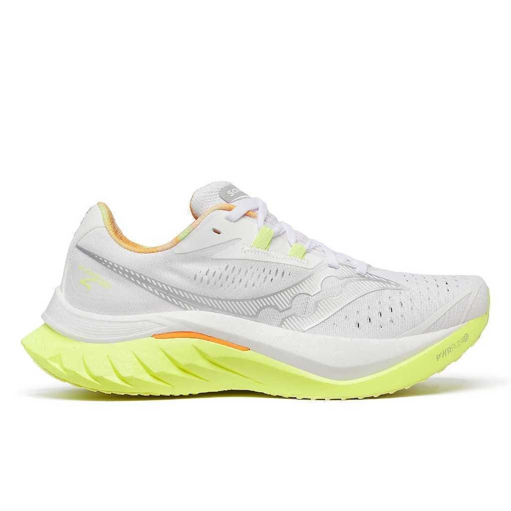 Saucony Endorphin Speed 4 | ผู้หญิง | ขาว / ซันนี่