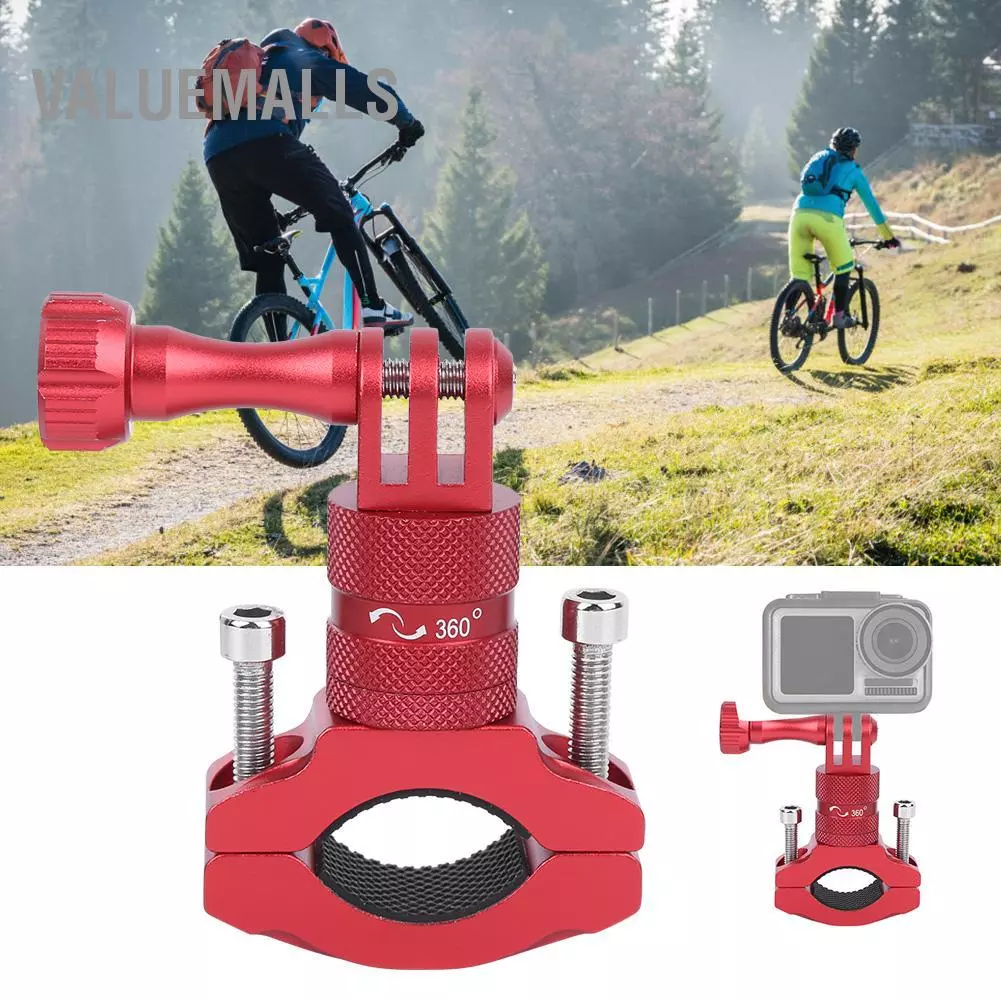 กล้อง CLAMP Mount Handlebar 360 องศา สำหรับ Go Pro 12 11 10 9 X3 DJI Action thumbnail 3