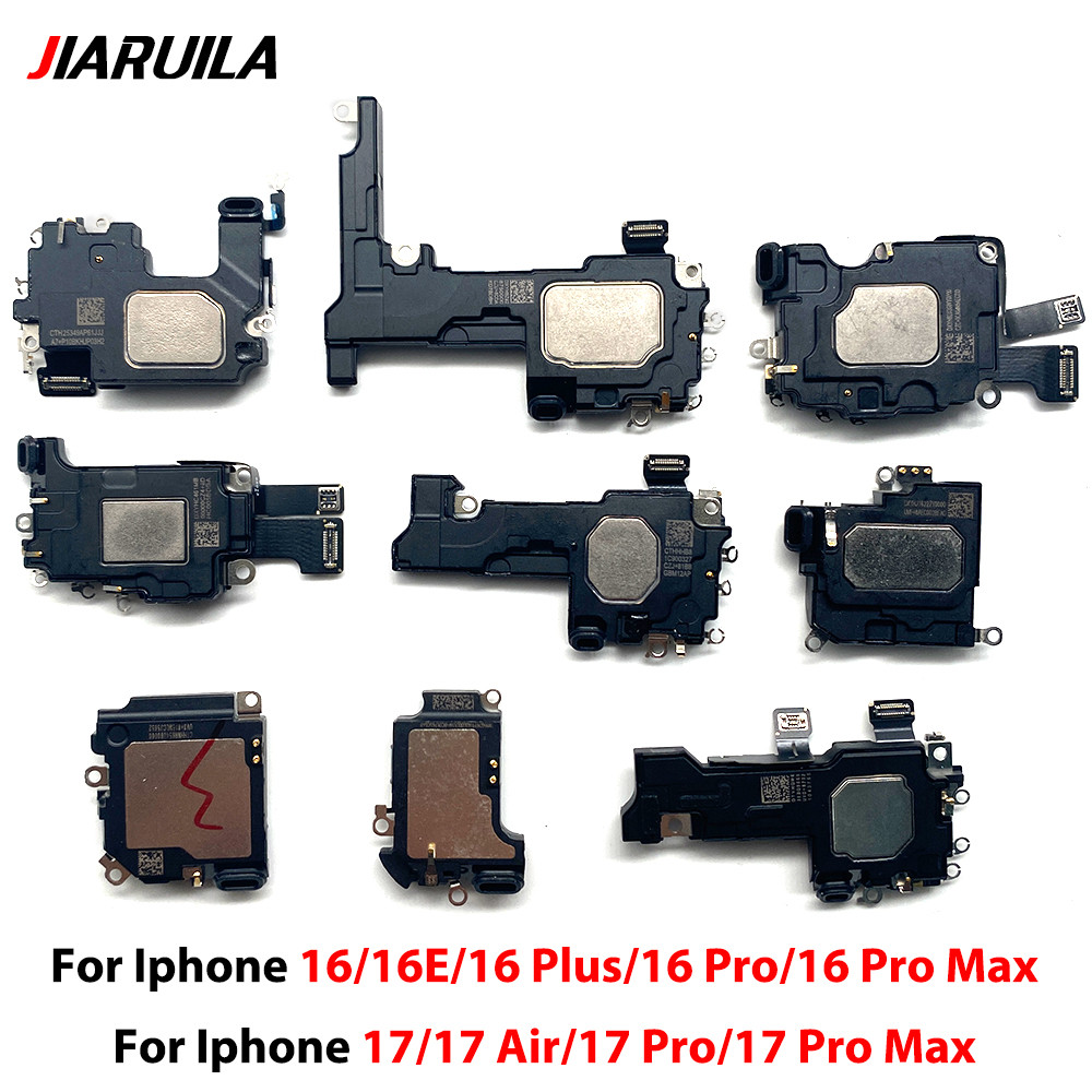 หูฟังหูฟังหูฟังหูฟังเครื่องรับสัญญาณเสียง Flex สายริบบิ้นสําหรับ 16 16E 17 Air Pro Max Plus