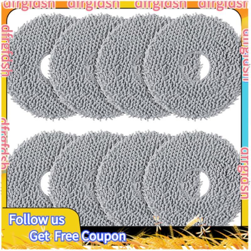 D&F8 Pack Mop Pads สําหรับ Mop Cloths สําหรับ Curv S5X/ Slim/Qrevo MaxV/Qrevo /Qrevo/ S/ รุ่น Pro