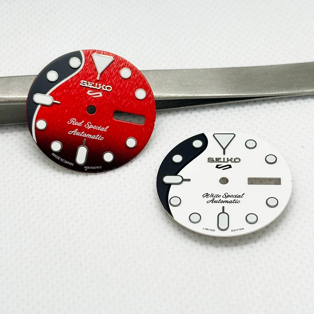 [อุปกรณ์เสริมนาฬิกา DIY] สไตล์ใหม่ 7S26 Mechanical Movement เส้นผ่านศูนย์กลางหน้าปัด 28.6 มม.สีเขียว