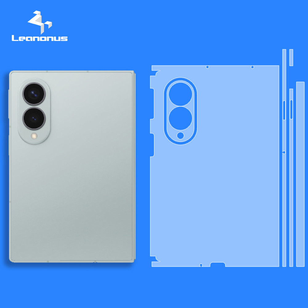 สติกเกอร์ผิวใส สำหรับ Z Fold 8 Ultra Fold8 ฟิล์มปกป้องฝาหลัง สติกเกอร์แบบด้านและใส มาพร้อมฟิล์มปกป้องขอบตัวเครื่อง