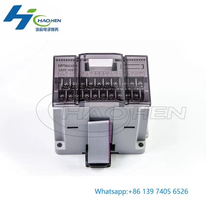 RQ1A WECON การบํารุงรักษาควบคุม PLC โมดูลขยาย LX3V-16EYT 8EYR 8EX 4TC 4DA 4AD 4PGB