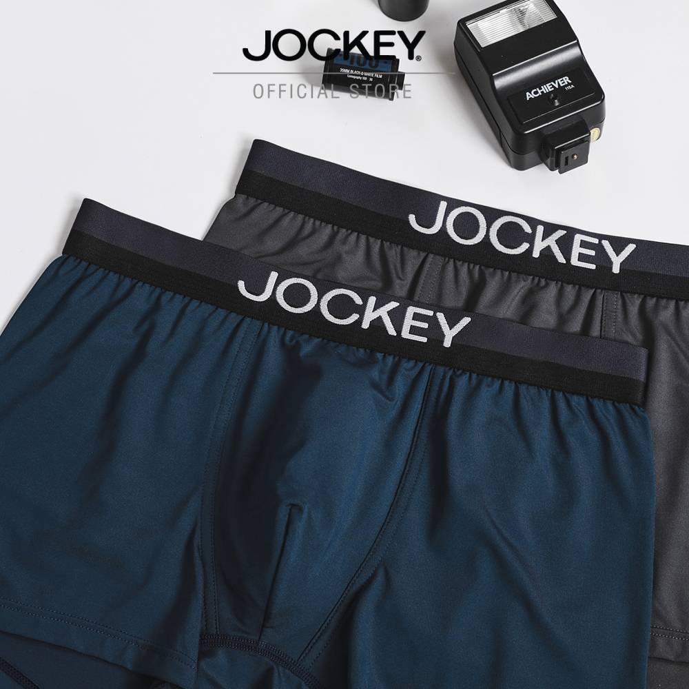 JOCKEY UNDERWEAR กางเกงในชาย รุ่น Basic Essential Collection TRUNKS KU JKBOBAF02