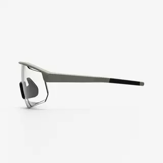 Decathlon Adult Cycling Photochromic Sunglasses แว่นใส่ปั่นจักรยานแบบเลนส์เปลี่ยนสีอัตโนมัติสำหรับผู้ใหญ่ - Grey