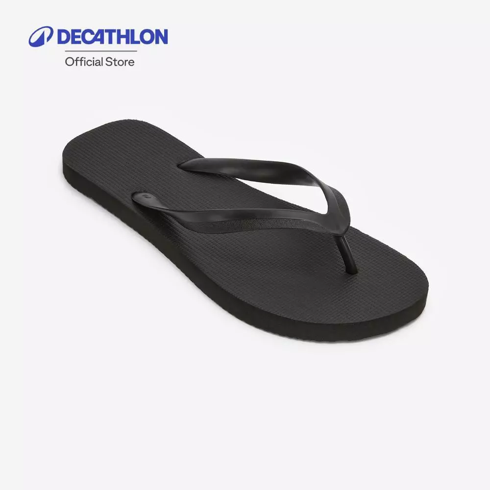 Decathlon Men’S Flip-Flops รองเท้าแตะสำหรับผู้ชาย รุ่น 100 - Black