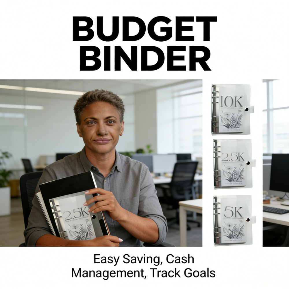 หนังสือ Binder Budget Book Budget Binder Budget Book Binder Book Budge
