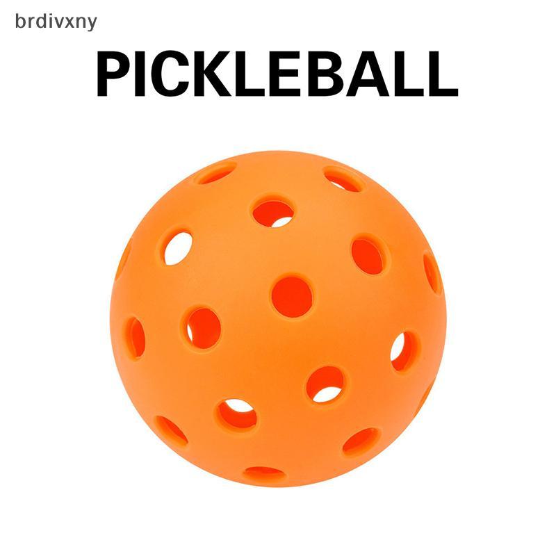 Brdivxny ลูกบอลพิคเกิลบอลแบบยืดหยุ่น40-Hole ลูกบอล-TPE ลูกบอลยืดหยุ่นกลางแจ้งกีฬาเล่นประสบการณ์ th