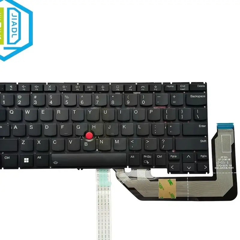 US โน้ตบุ๊คภาษาอังกฤษชี้แป้นพิมพ์แบ็คไลท์สําหรับ Lenovo ThinkPad X13 Gen4 X13 Gen 4 Gen 5 X13 โยคะ G