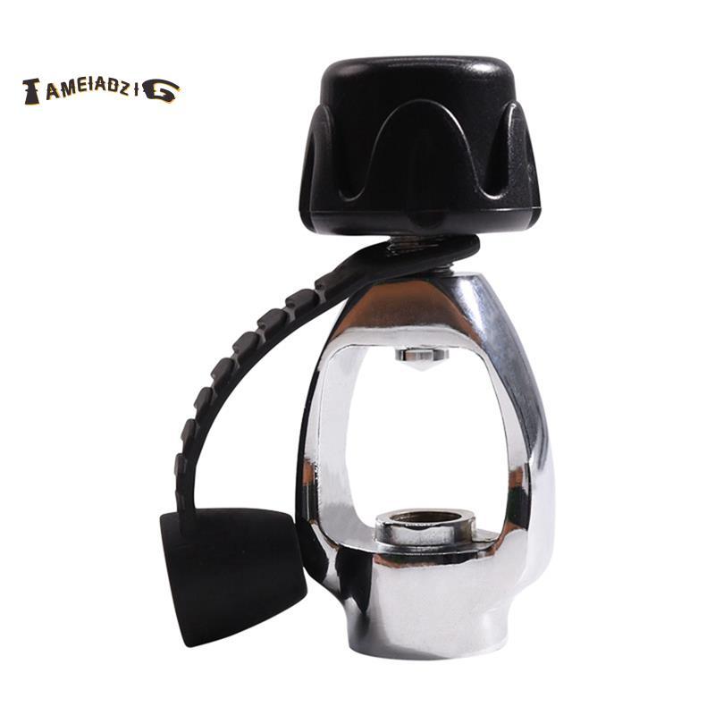[คุณภาพ T]300Bar 4500Psi DIN To Yoke Regulator Adapter ดําน้ําถังแรงดันสูงบรรจุวาล์ว Din Station พร้