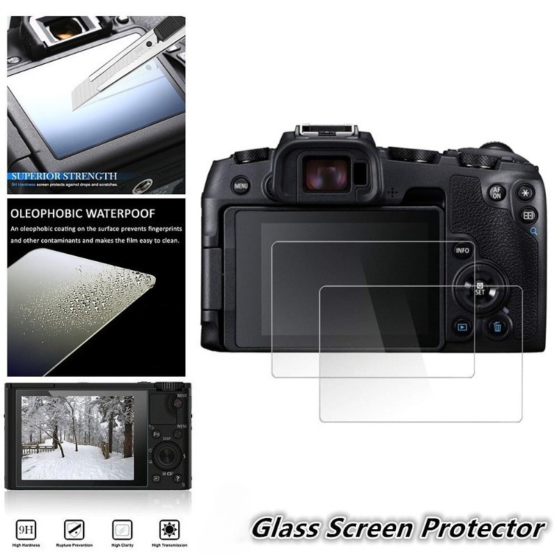 1-3PCS กระจกนิรภัยสําหรับ Canon C50 G1 X II G1 X III G3 X G5 X II G5 X G7 X Mark II G7 X Mark III G7