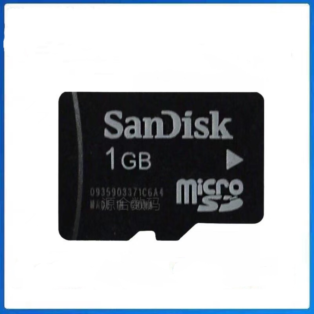 sdcard แท้ sd card Sandi TF Card 1G การ์ดหน่วยความจําโทรศัพท์มือถือเสียง MP3 ร้องเพลงละครเครื่อง Mic
