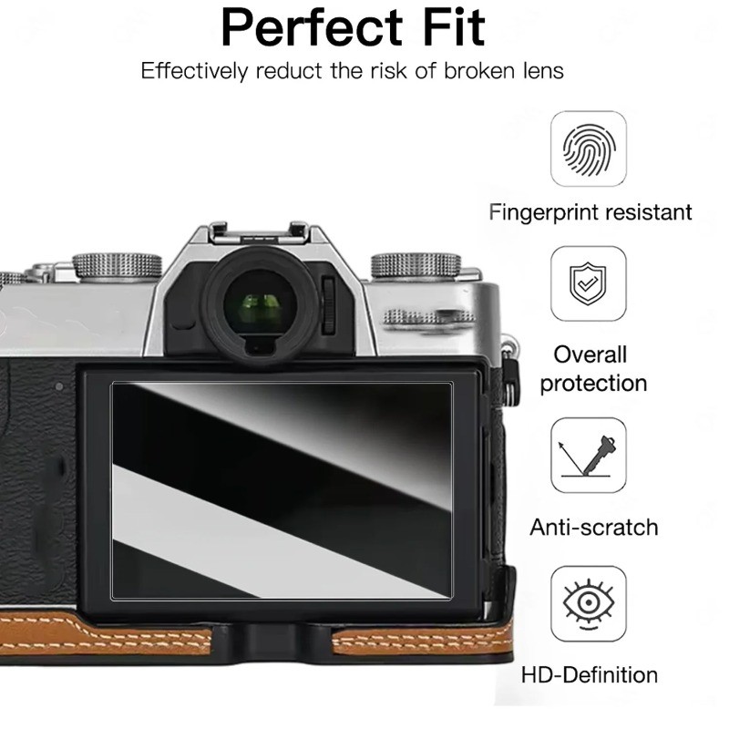 1-3PCS 9H HDกระจกนิรภัยสําหรับFujifilm X‐A1 X‐A10 X‐A2 X‐A20 X‐A3 X‐A5 X‐A7 X‐E1 X‐E2 X5S X4H X‐E3 X