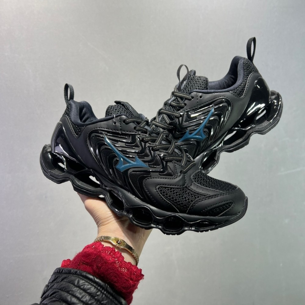 Mizuno Mizuno Wave Prophecy 14S รองเท้าวิ่งผู้ชาย Retro ตาข่ายรองเท้าผ้าใบรองเท้าลําลองรองเท้าเดิน K