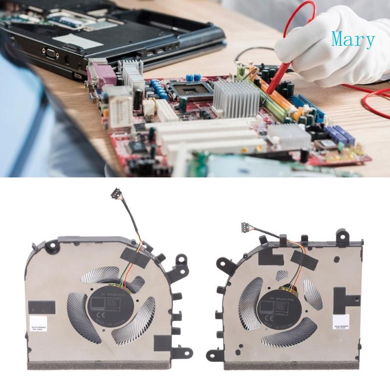 Mary คอมพิวเตอร์ Cooling CPU GPU พัดลมแล็ปท็อปคูลเลอร์พัดลมหม้อน้ําสําหรับ 16 S IMH9 9 16IMH9 L + R 