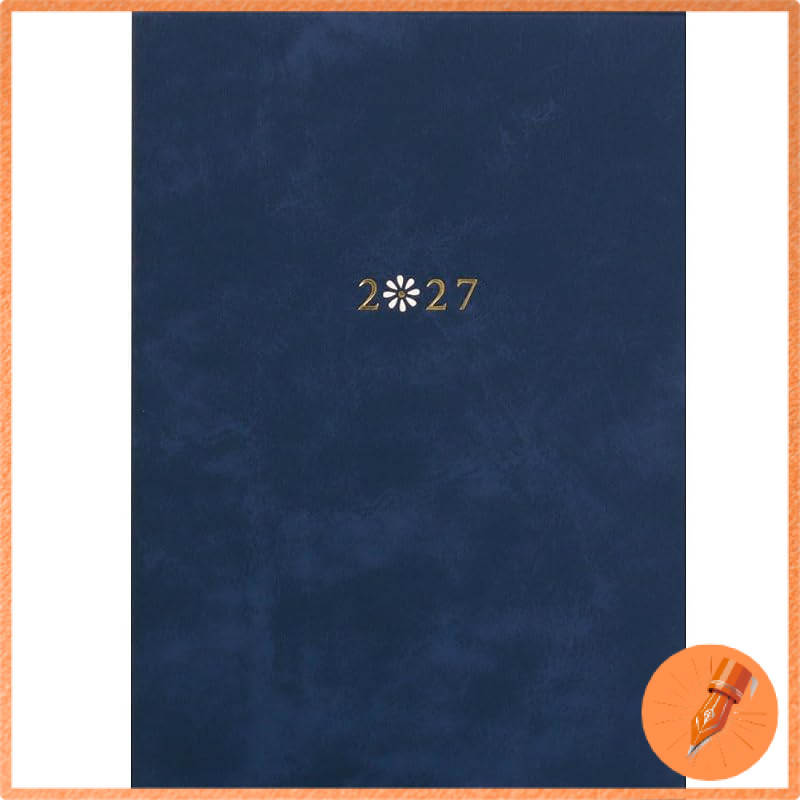 Labclip 2027 B6 Weekly Block Planner Petal Design January Start