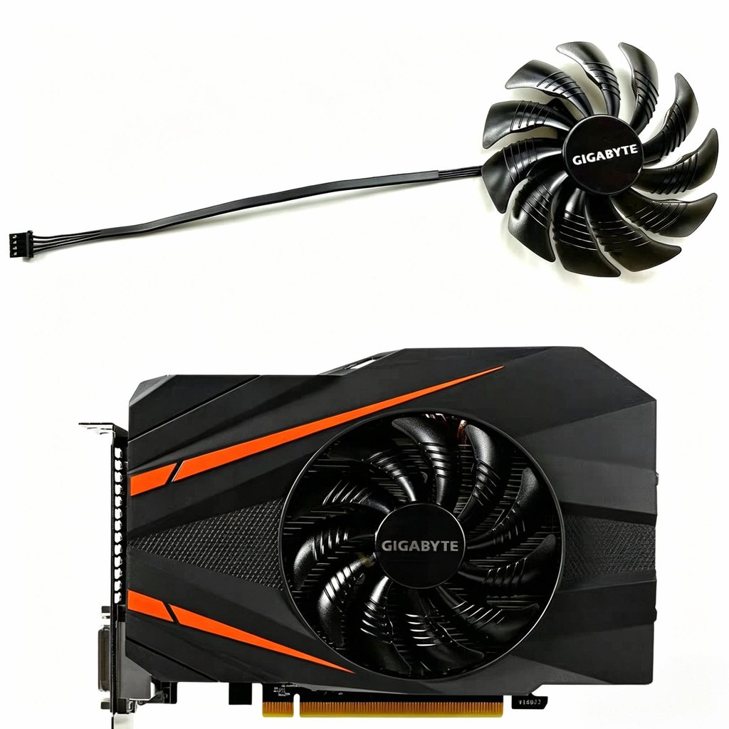 [หม้อน้ําขายร้อน] พัดลมการ์ดกราฟิก GIGABYTE/GIGABYTE GTX1060 1070 1080 1050ti MINI T129215เป็น