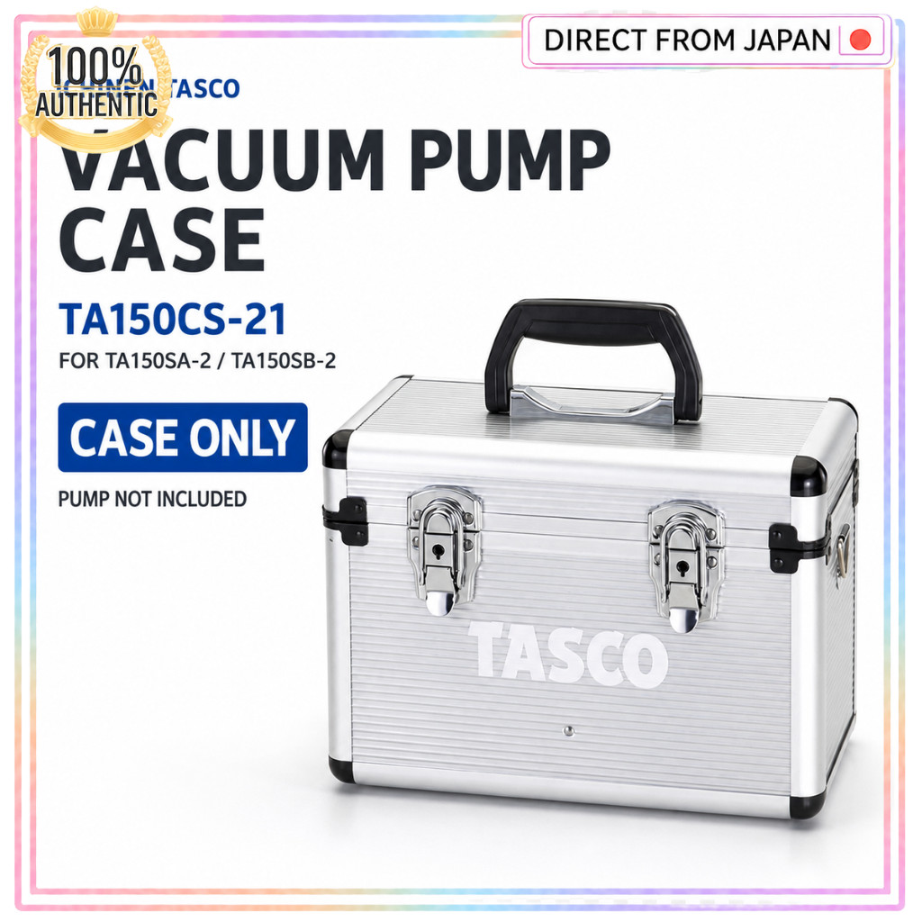 ICHINEN TASCO TA150CS-21 Aluminum Vacuum Pump Carrying Case for TA150SA-2 TA150SB-2