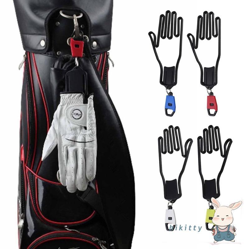 HIK Golf Gloves Holder Golf Gloves Stretcher Golfer Tool Gear Plastic Gloves Rack Dryer Hanger Stret