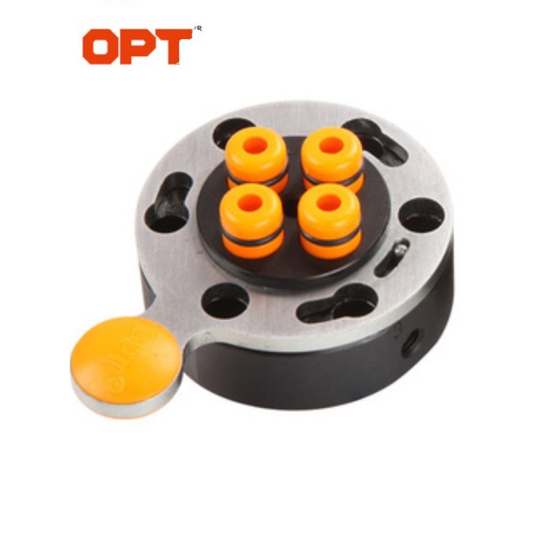 อุปกรณ์เปลี่ยนหัวจับอัตโนมัติสำหรับหุ่นยนต์ 0PT จากไต้หวัน รุ่น OC500C90 พร้อมตัวจับยึดแบบเปลี่ยนเร็