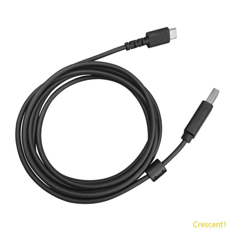 Crescent1 สาย USB เป็น Type C ที่เชื่อถือได้สําหรับ G733Lightspeed GPROX หูฟัง