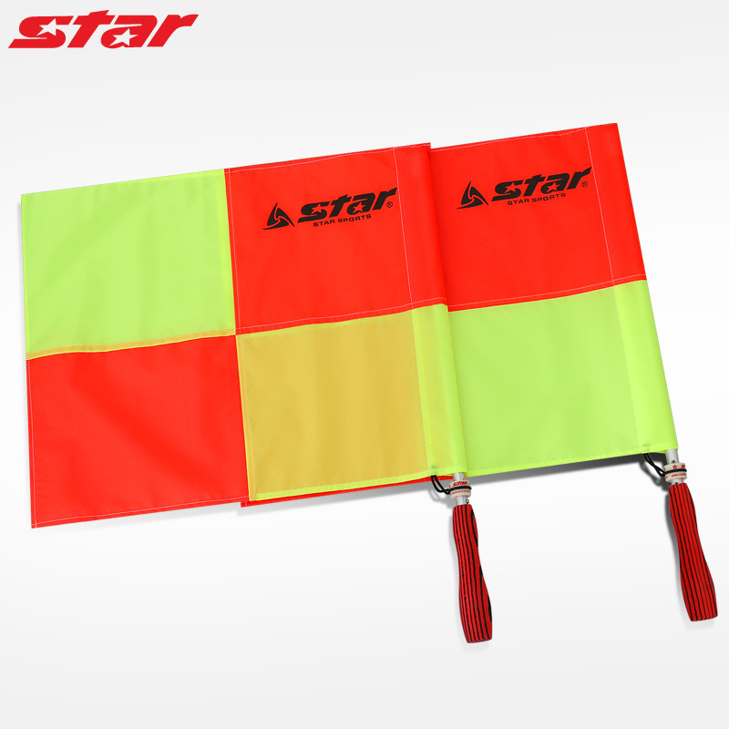 [STAR] Football Assistant Judge Hand Flag Patrol Border Flag