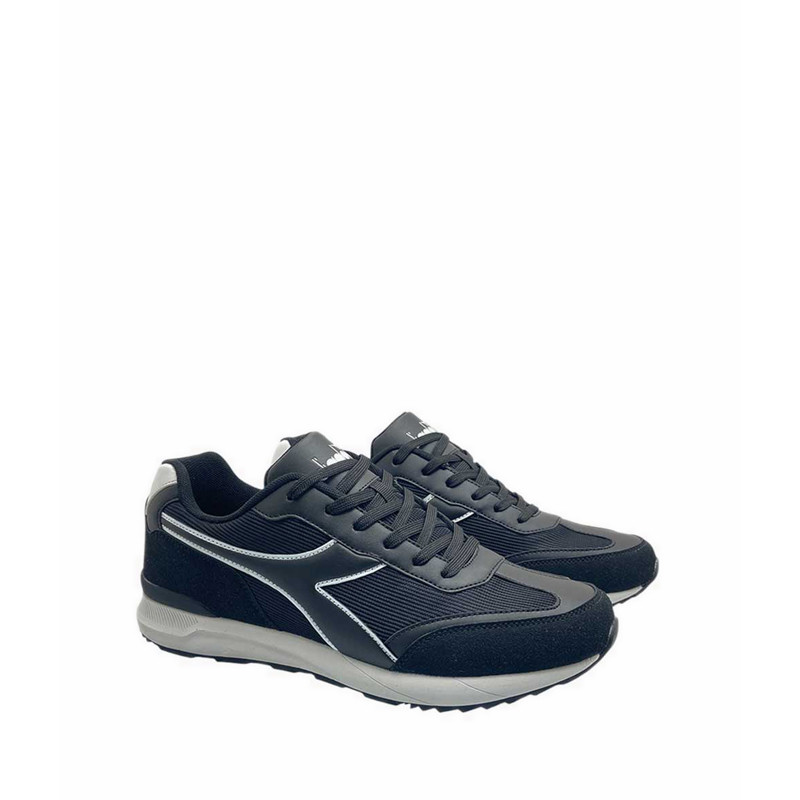Diadora حذاء رياضي رجالي Navis — أسود — صورة 2
