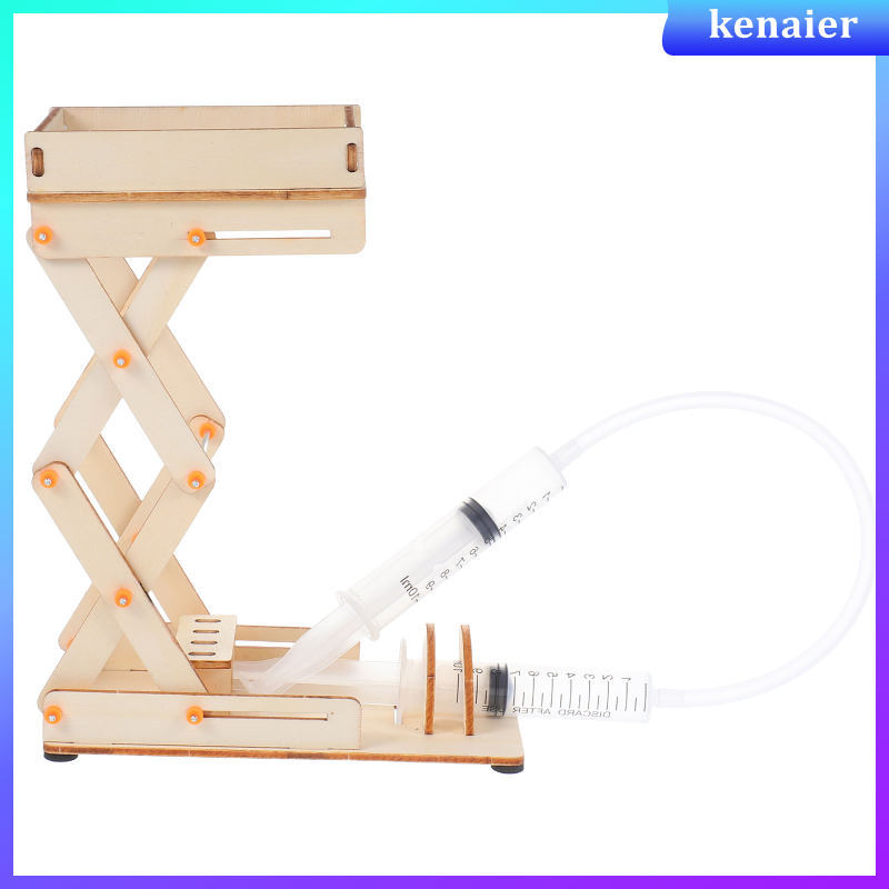 Lab Jack Machine Kit Stand Lift Platform Toy Laboratory Educational Science Toys kenaier