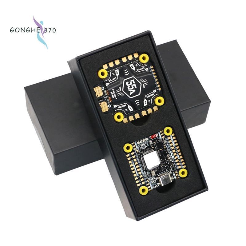 [gonghe370]F405 V5 FC&ESC Stack OX32 Firmware Flight Controller 30x30 FC ESC Stack