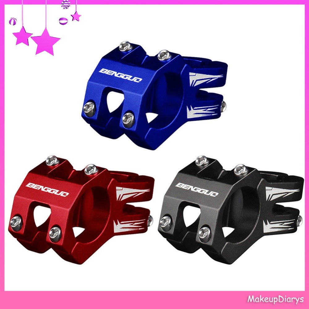 ❤ MakeupDiarys 31.8 Stem Bike Stem Road Bike Stem สําหรับจักรยานส่วนใหญ่จักรยาน MTB BMX Fixie Gear